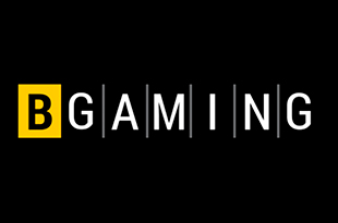 BGaming logo on dark background