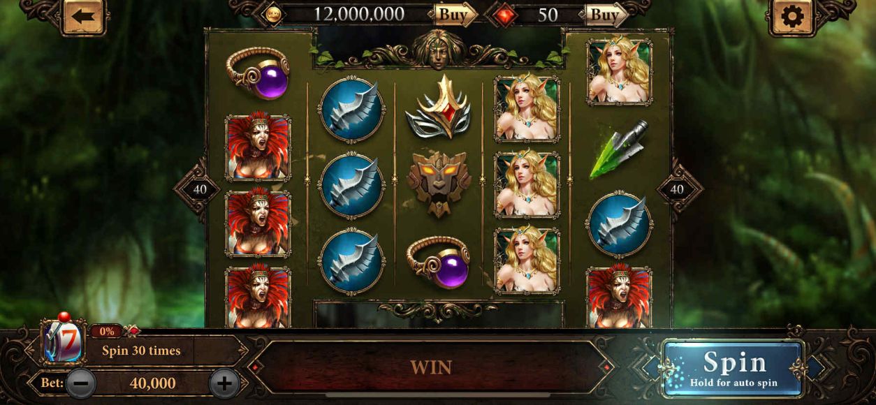 A screenshot of Scatter Slots' games