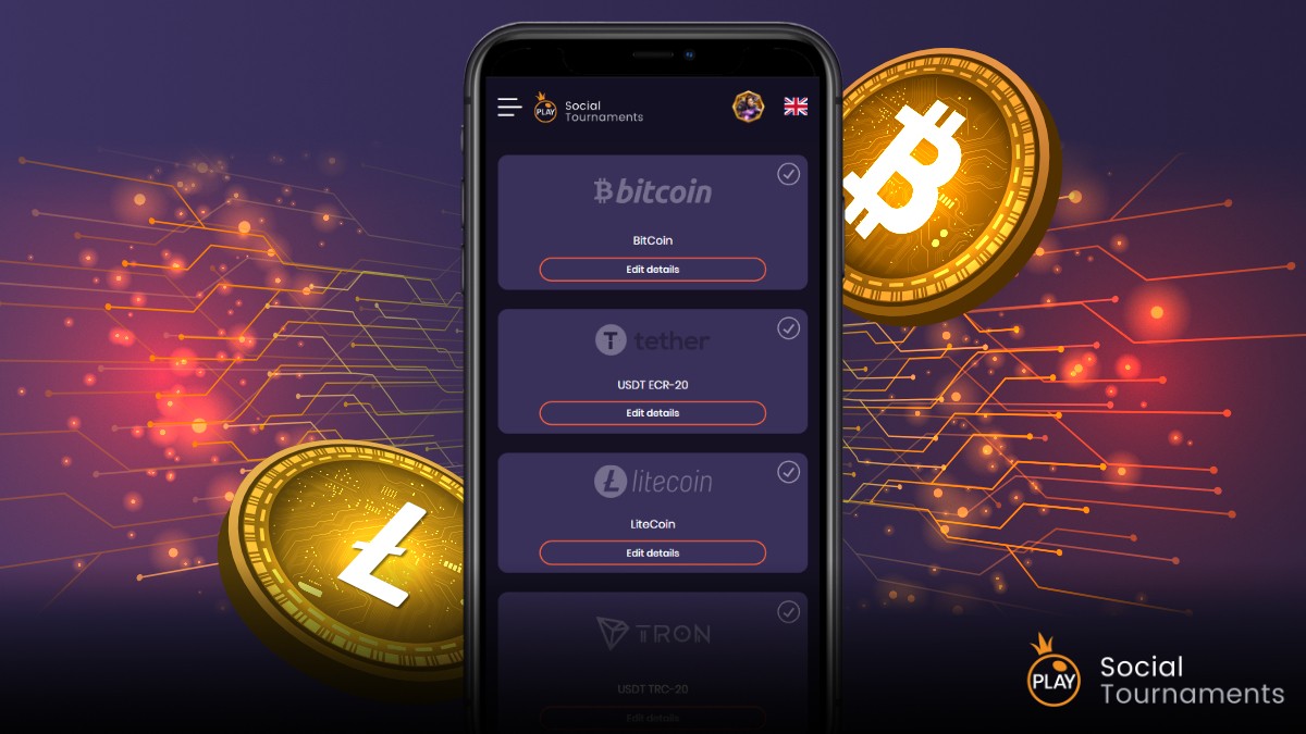 A screenshot of Social Tournaments' payment options