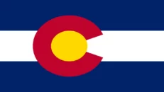 The state flag of Colorado