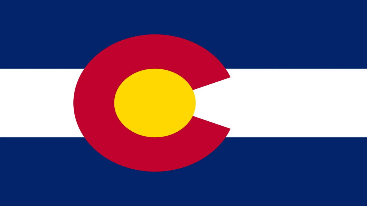 The state flag of Colorado