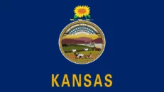 The state flag of Kansas