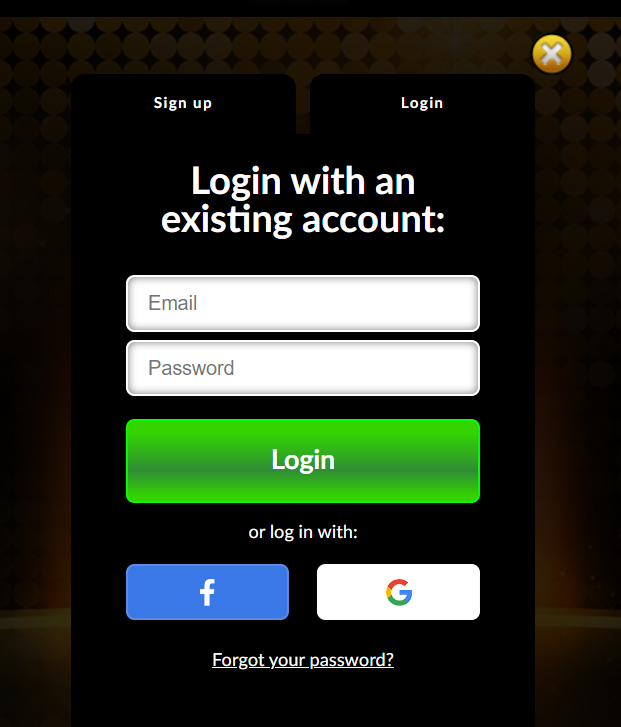 An overview of Lounge777 casino login field