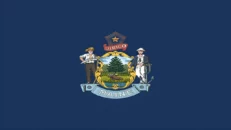 The state flag of Maine