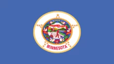 The state flag of Minnesota