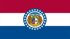 The state flag of Missouri