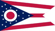 The state flag of Ohio