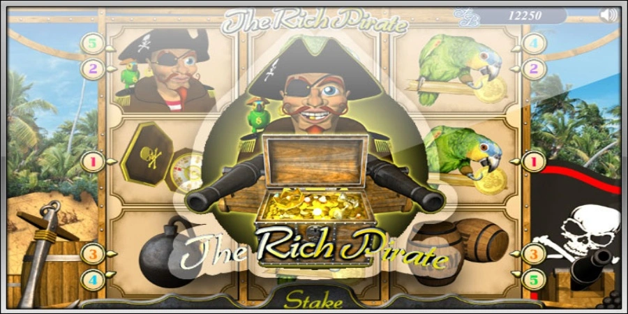 An image of Rich PIrate game from Altea Gaming