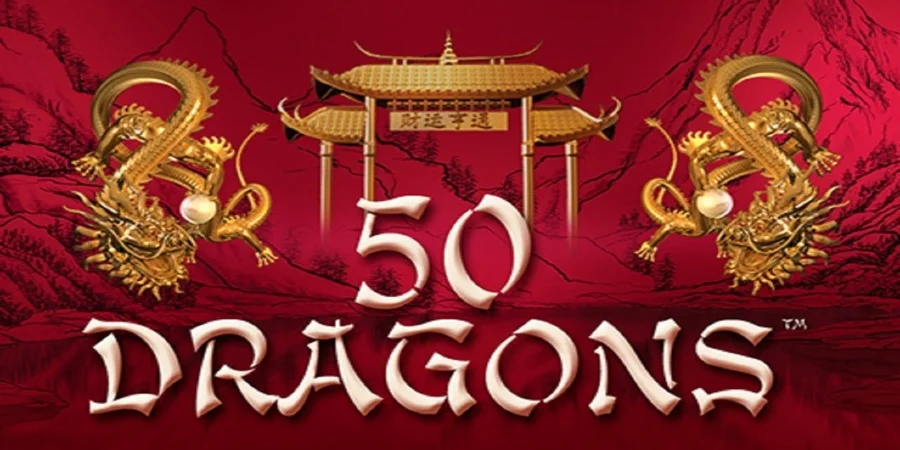 An image of 50 Dragons game from Aristocrat