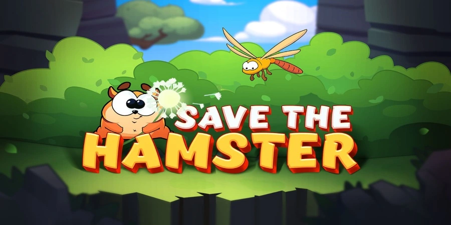 An image of Save The Hamster game from Evoplay