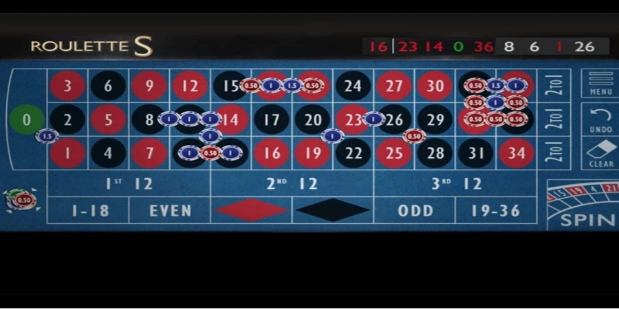 An image of Roulette S game from Greentube