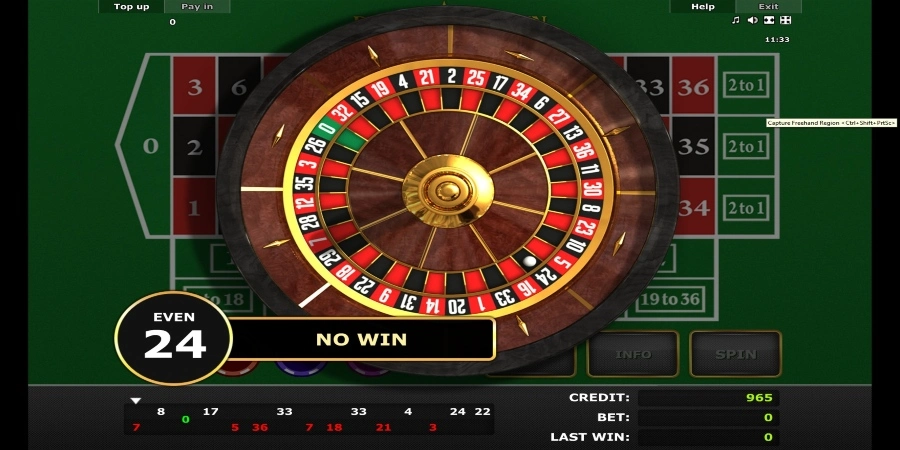 An image of Royal Crown European Roulette game from Greentube