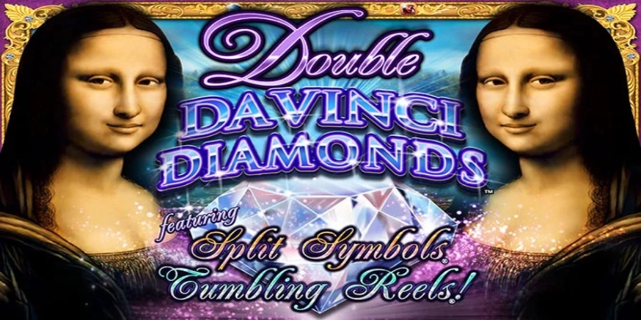 An image of Double Davinci Diamonds game from High 5 Games