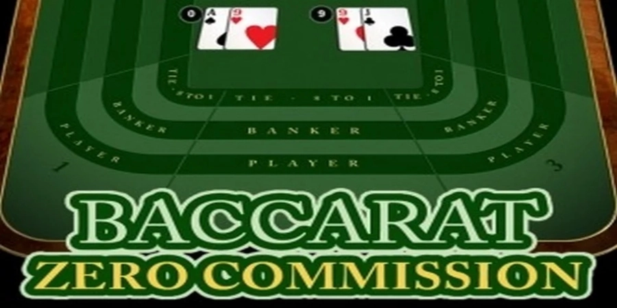 An image of Baccarat Zero Commission game from Habanero