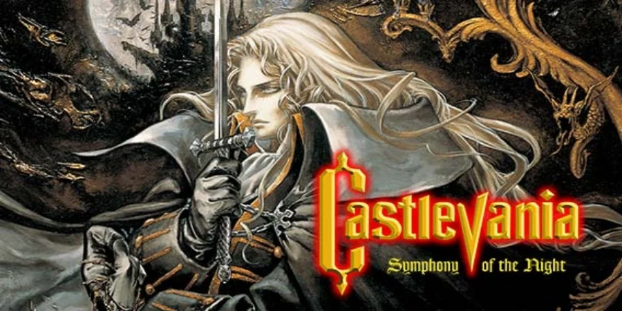 An image of Castlevania game from Konami