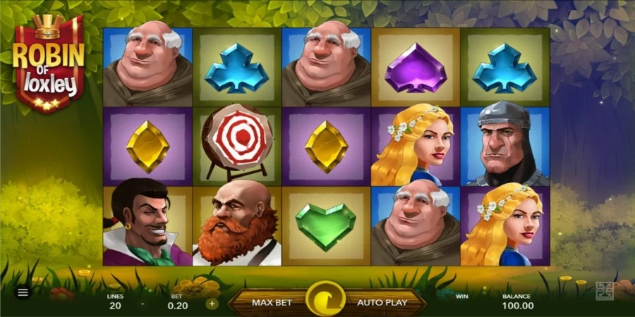 An image of Robin's Loot game from Mascot Gaming