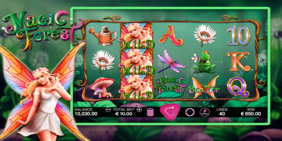 An image of Magic Forest game from Mascot Gaming