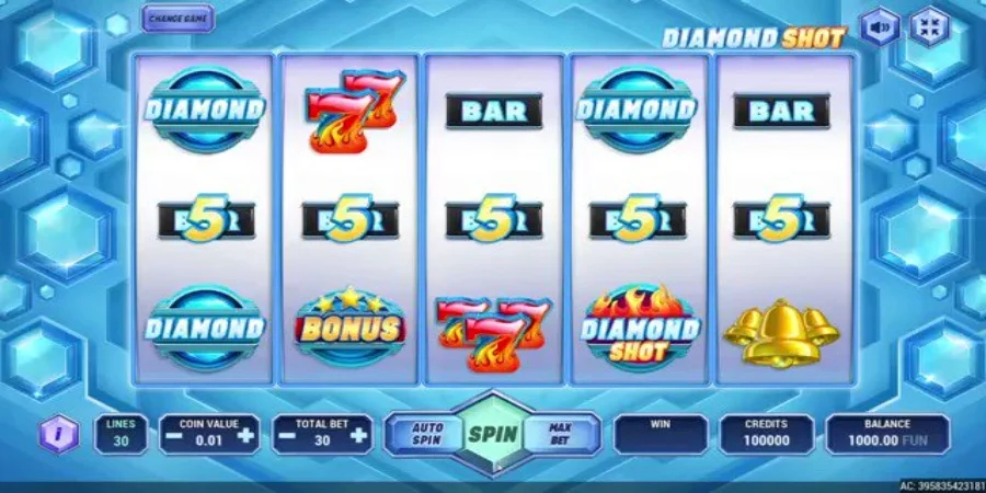 An image of DIamond Shot game from NetGame