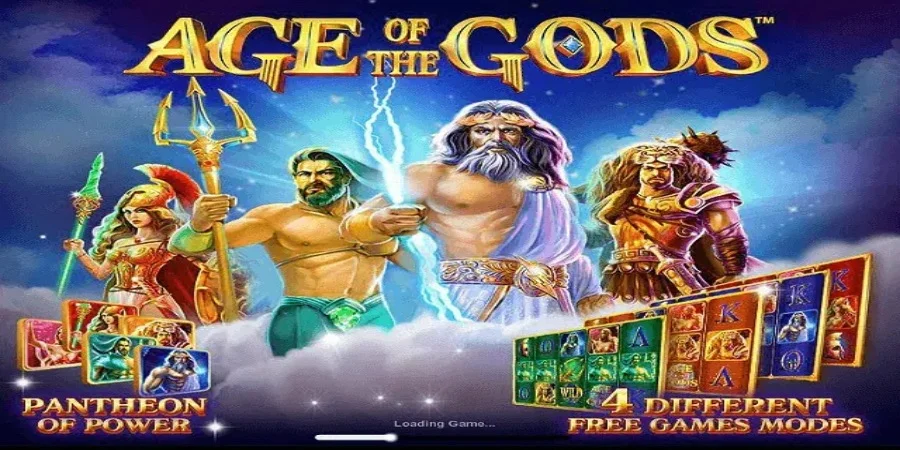 An image of Age of the Gods game from Playtech