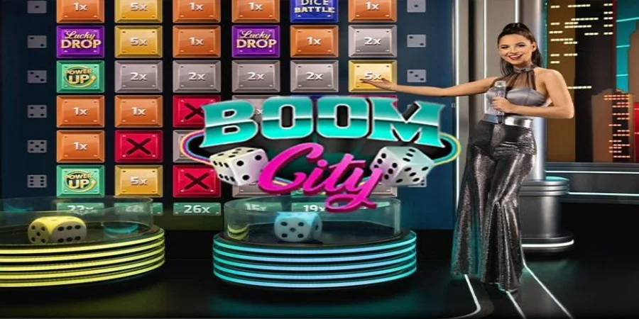 An image of Boom City game from Pragmatic Play