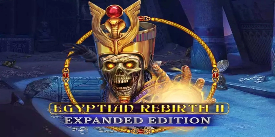 An image of Egyptian Rebirth II Expanded Edition game of Spinomenal