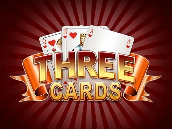 An image of Three Cards Poker game from Wazdan