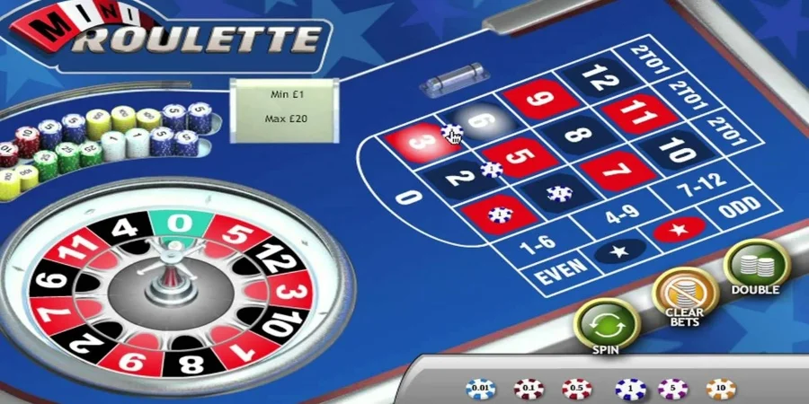 Image showing the Mini roulette game