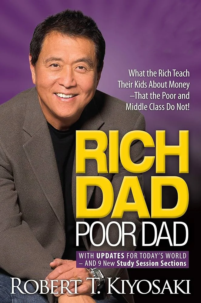 Rich dad poor dad book cover