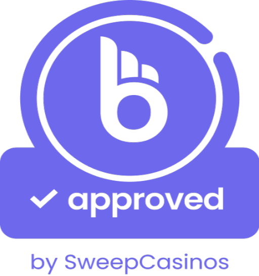 Seal of Approval by SweepCasinos.com Team.