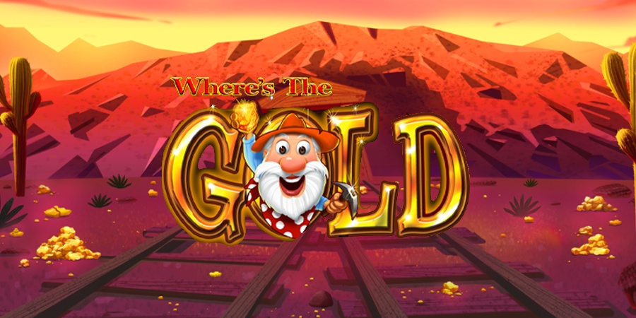 A screenshot of Where's the Gold game from Aristocrat.