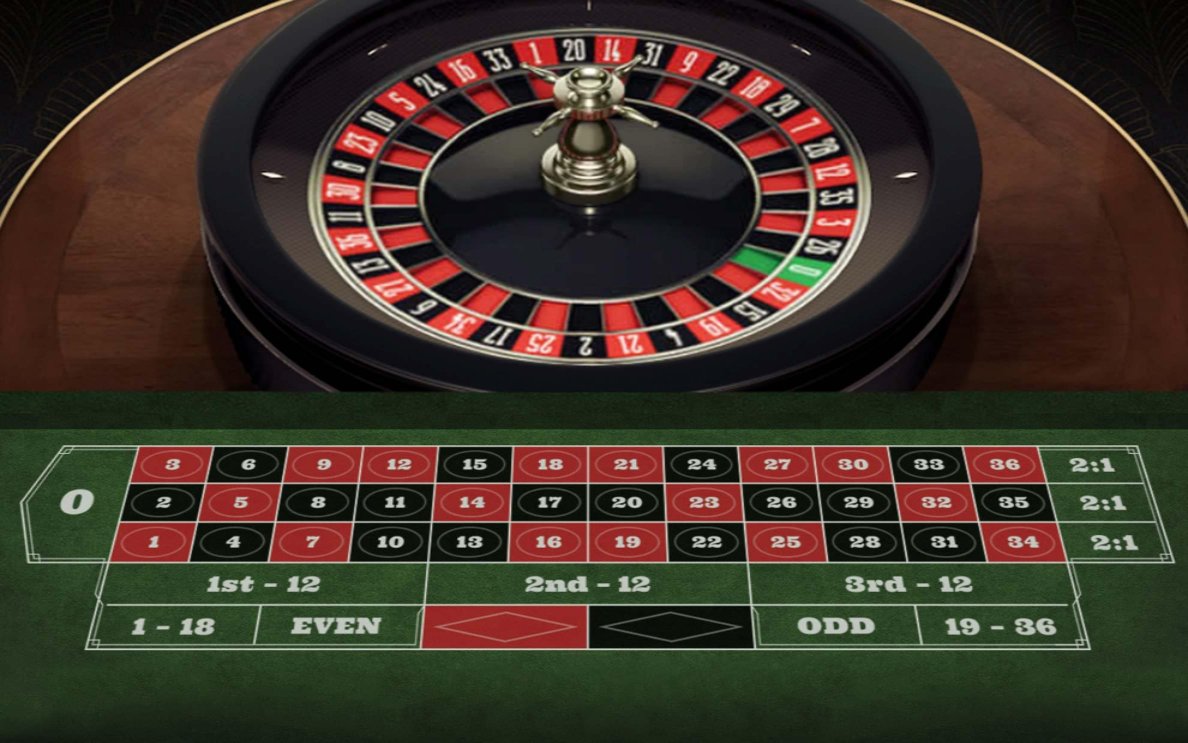 A screenshot of Ultimate European Roulette game.