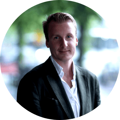 Circular profile picture of Johan Herlin