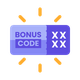 Bonus codes icon 80x80 pixels