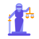 Lady justice icon 80x80