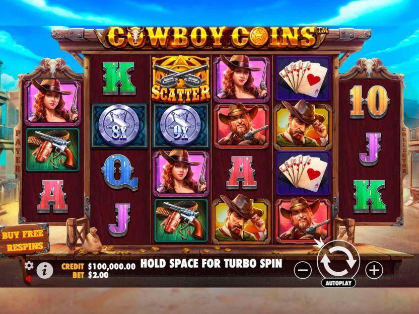 Cowboy Coins game from Pragmatic Play