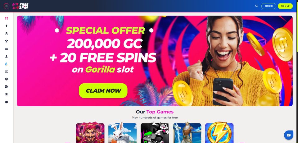 freespin-landing-page