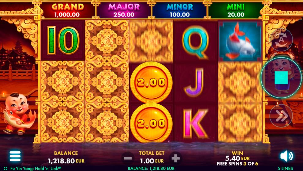 Fu Yin Yang game from NetGame Entertainment