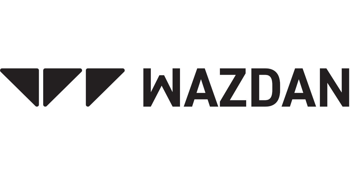 Wazdan logo on white background