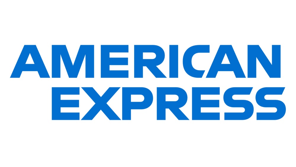 American Express logo on white background