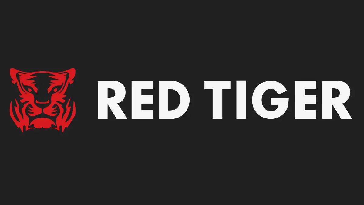Red Tiger logo on black background