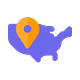 State map icon 80x80