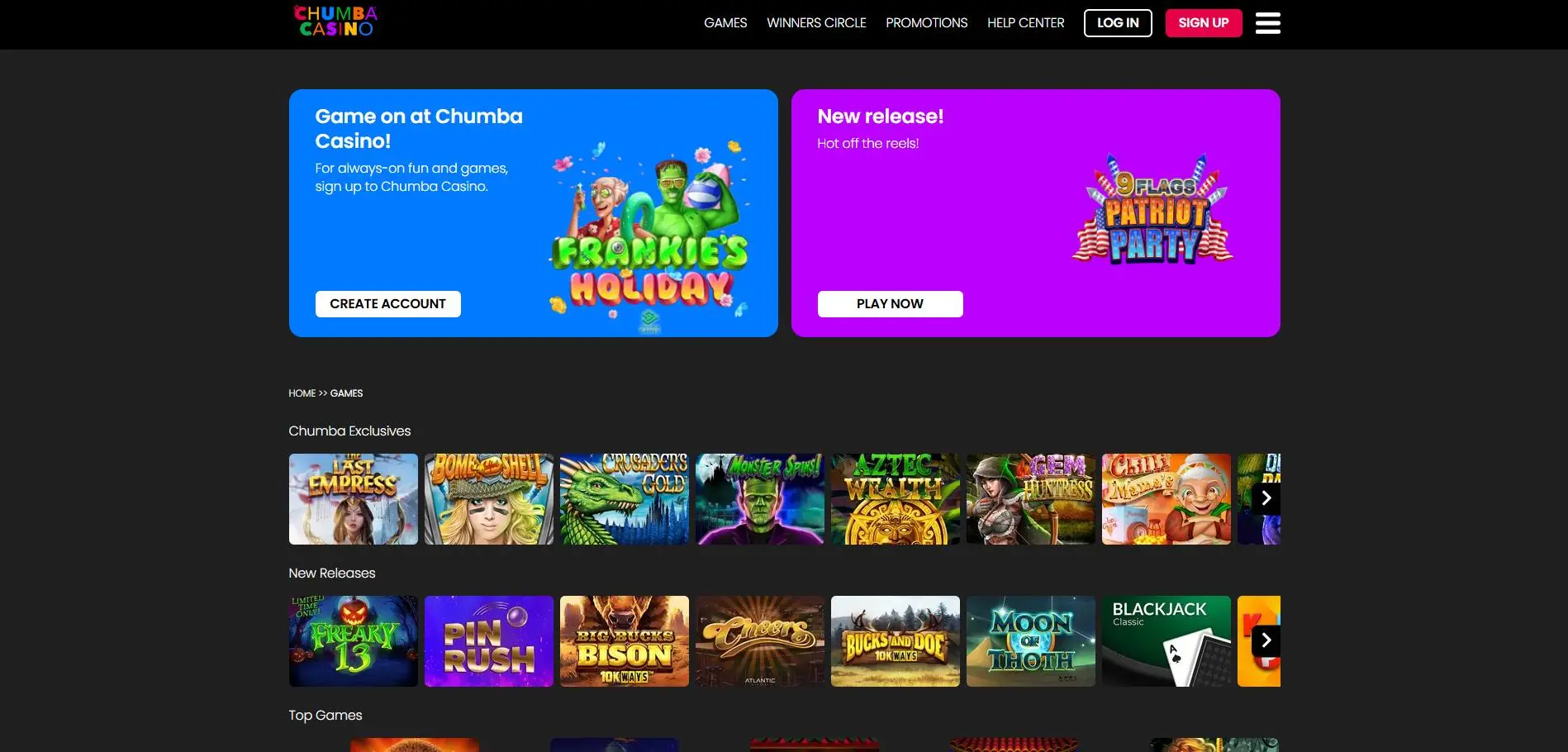 chumba-casino-games-section