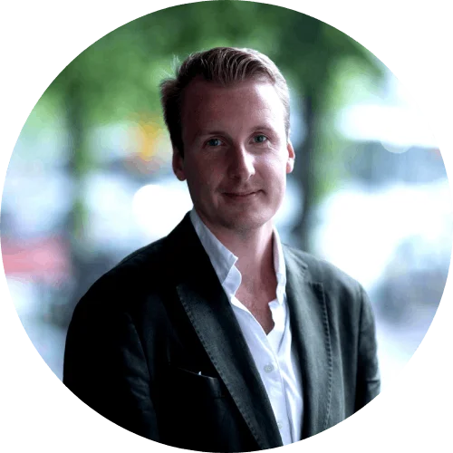 Circular profile picture of Johan Herlin