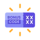 Bonus codes icon 80x80 pixels
