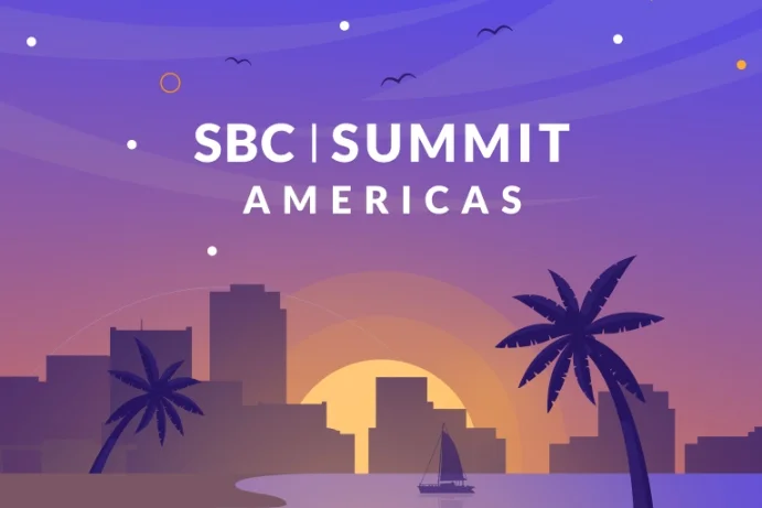 SBC Summit Americas 2026 graphic for sweepstakes industry week